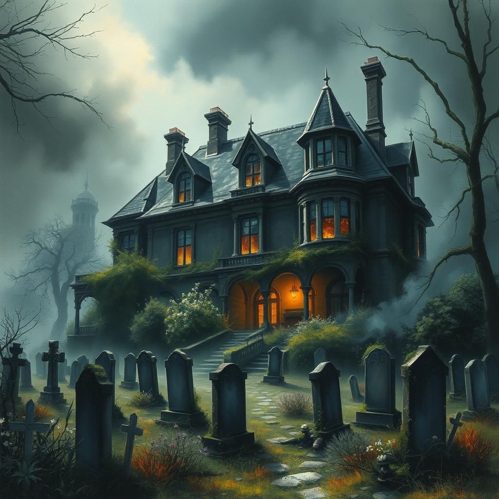 Haunted House (Flux Schnell)