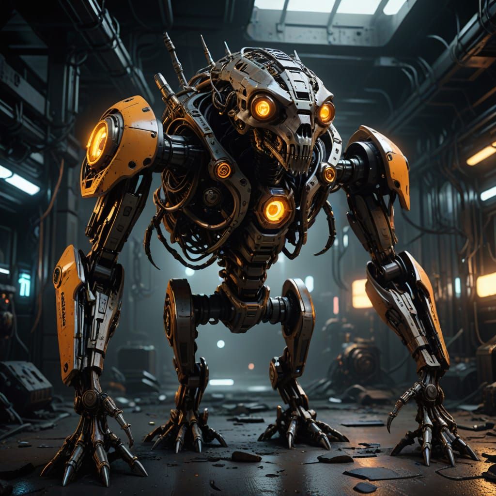 Cyberpunk Biomechanical Mole Hybrid Revealed in Epic, High-C...