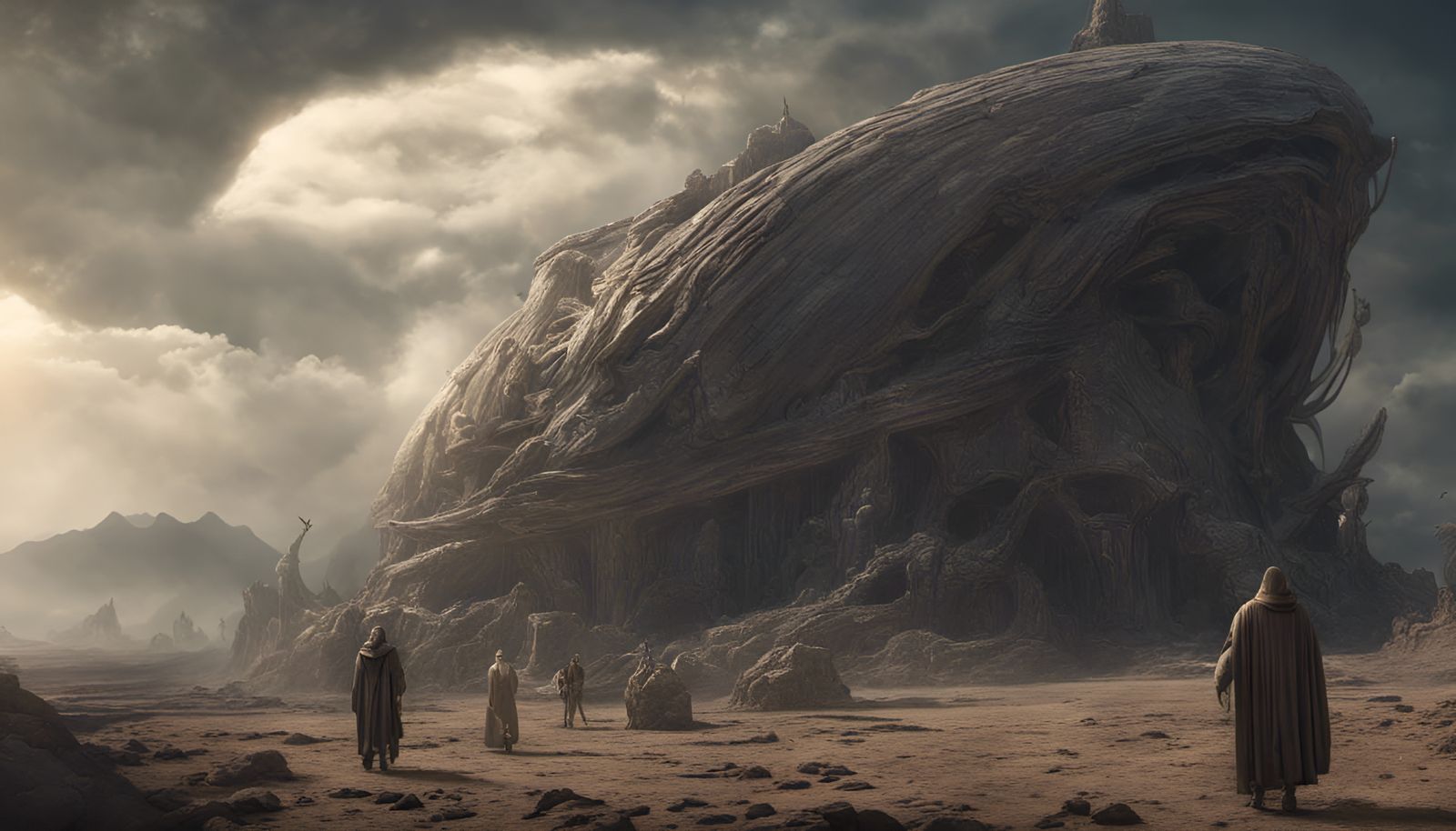 Ancient World Discovery with Space Cowboys: Digital Painting