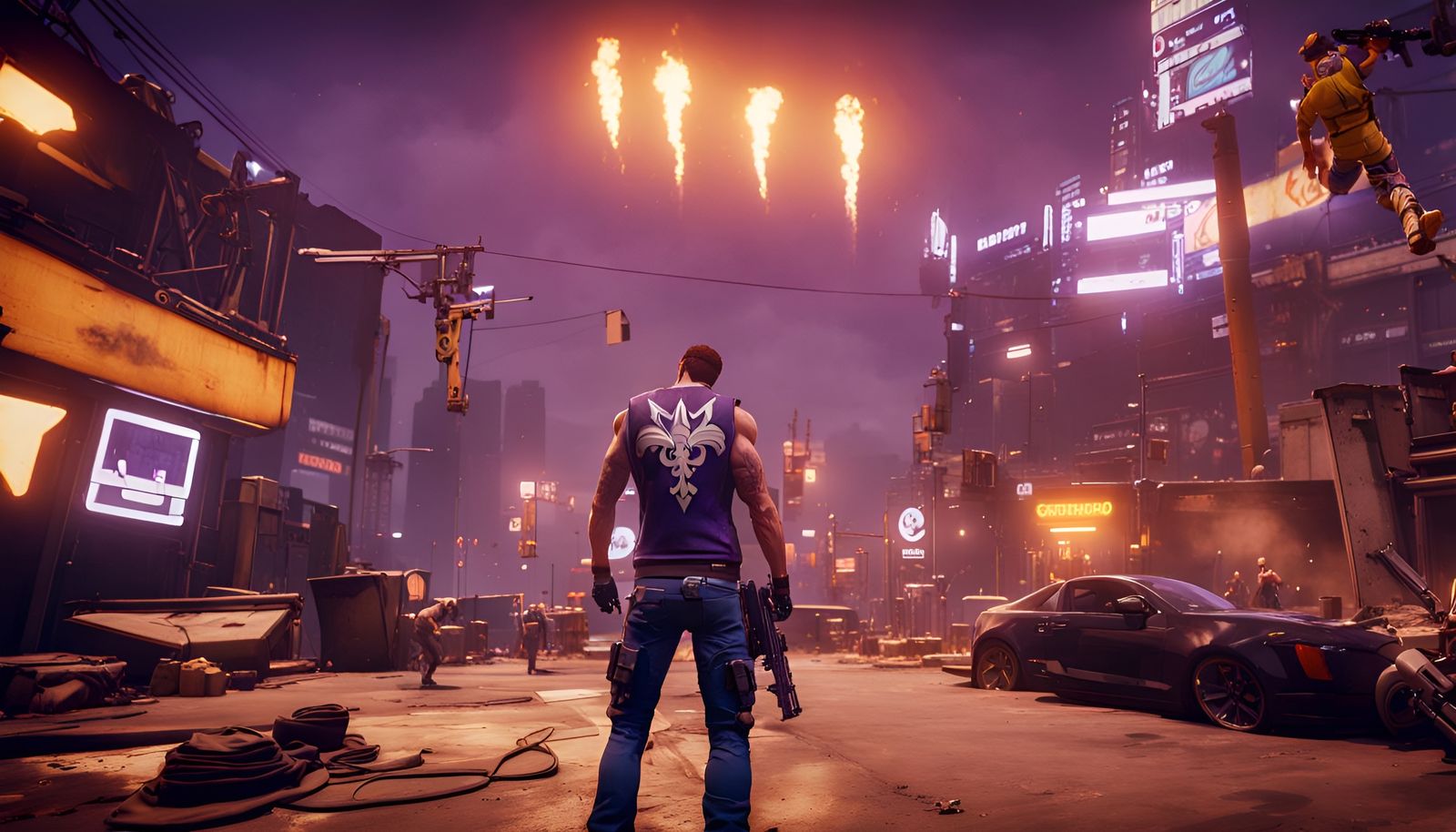 Saints Row Meets Borderlands: 3D Game Art