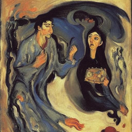 Hedgehog Guides Vampire: Soutine, Serebriakova, Rublev Style