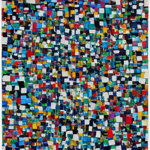 Abstract Portrait in Styles of Makoto Shinkai and Ilya Kuvsh...