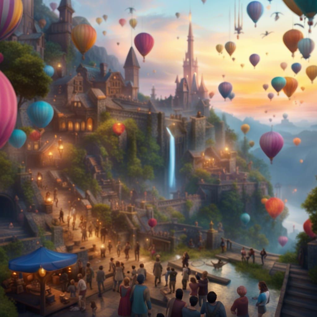 Celebrating World Peace in a Detailed Matte Painting