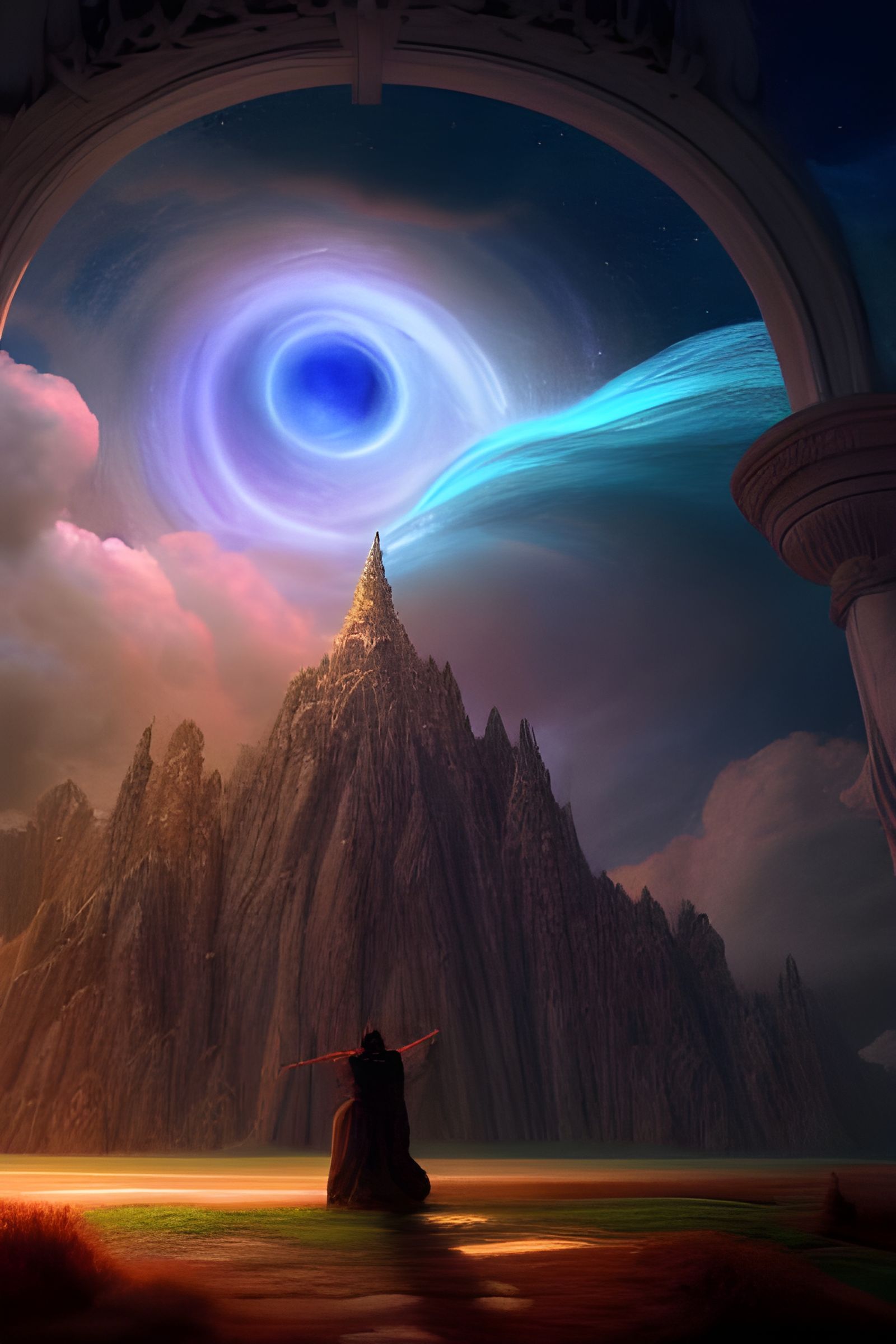 Cosmic Deities Creating the Universe on Artstation