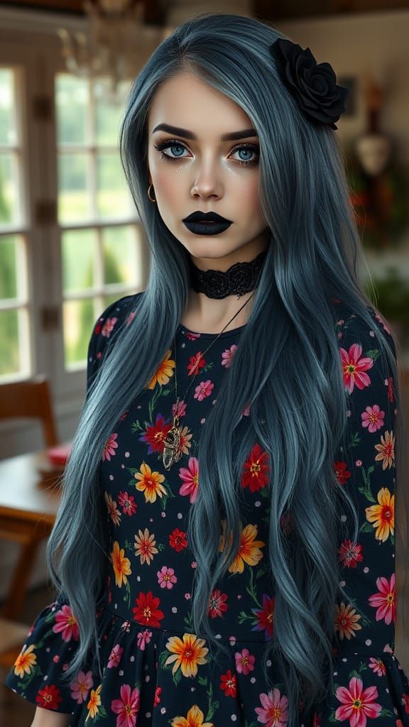 Another lovely Gothic flower