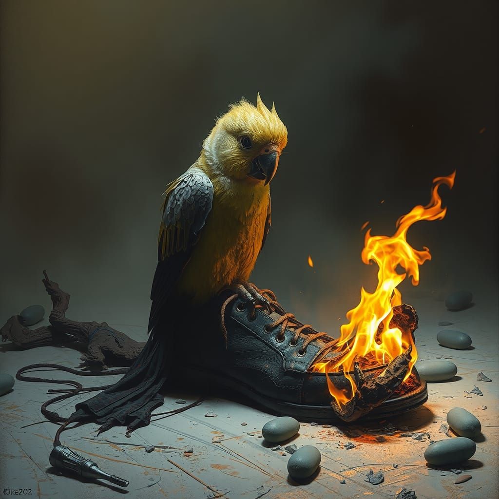 Pyro Parrot Wants to Watch the World Burn