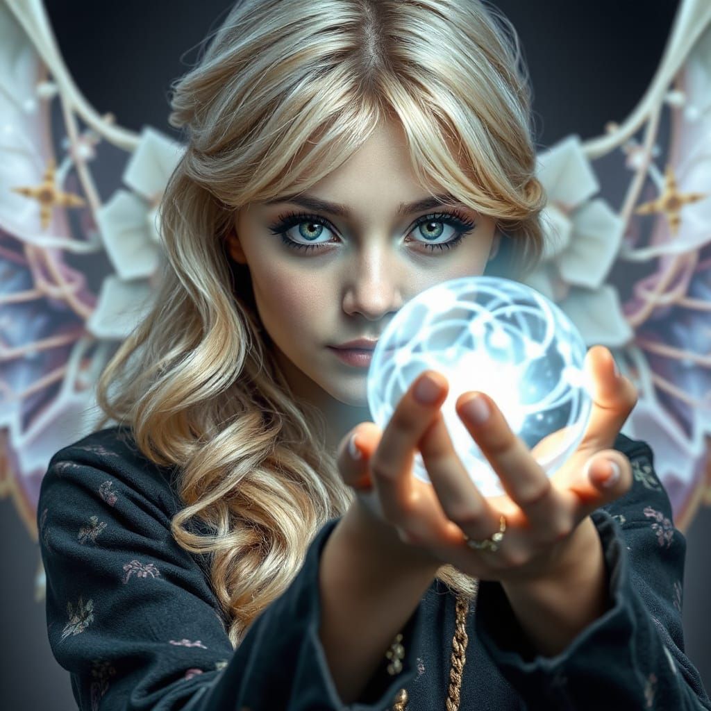 Luna Lovegood Casting Patronus Charm in Vibrant Oil Gouache ...