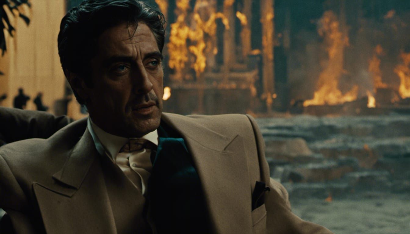 Michael Corleone in a Michael Bay Film
