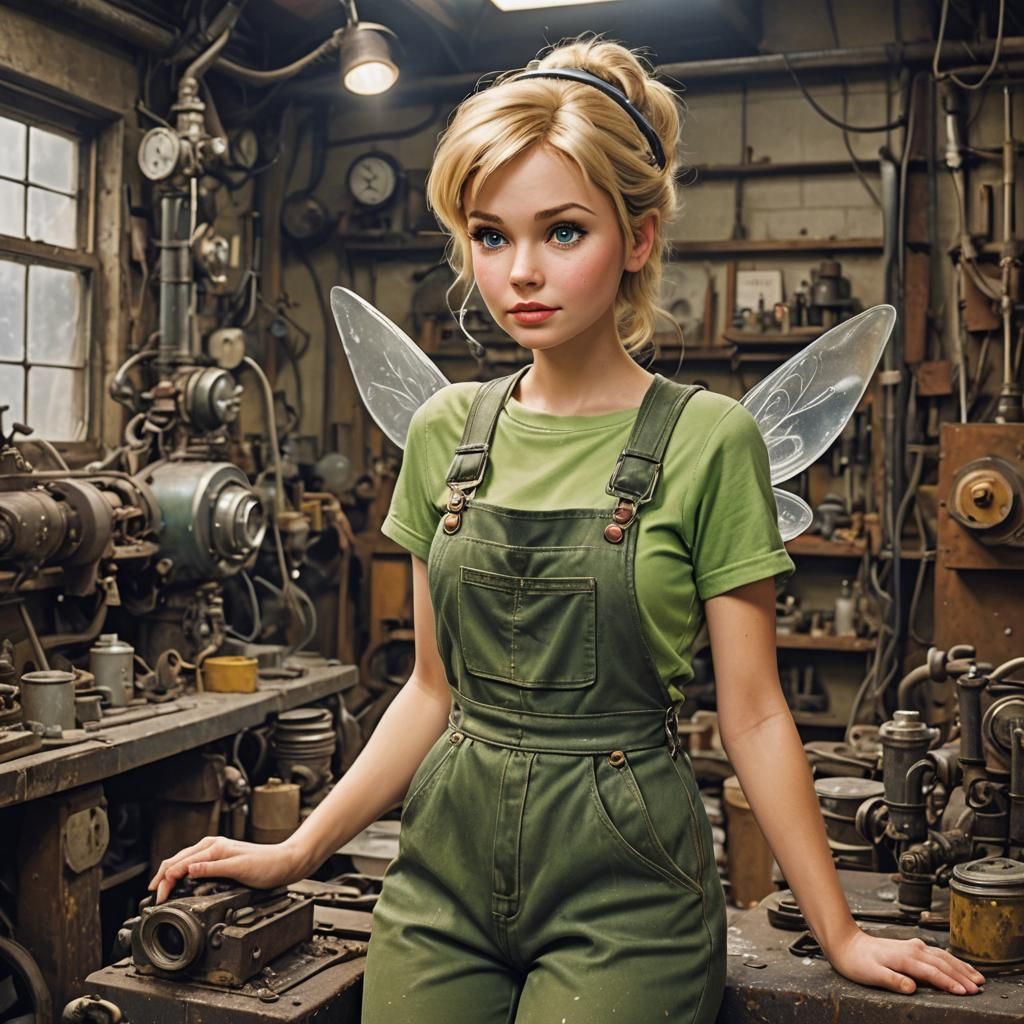 Tinkerbell Building a Time Machine