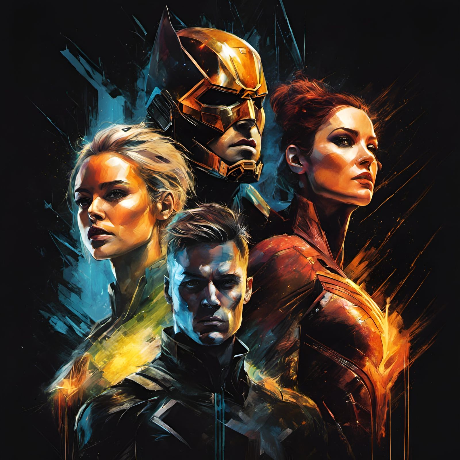 "Empowered" A Superhero Team That Are Stronger Together