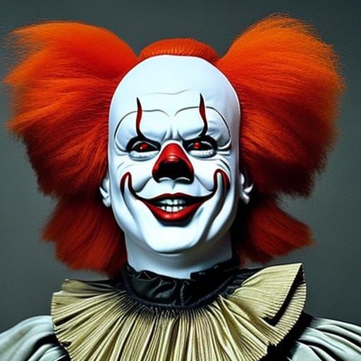 Menacing Pennywise Digital Rendering
