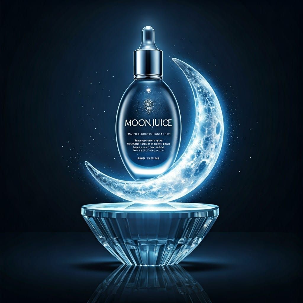 Glowing Crescent Moon Beauty Product