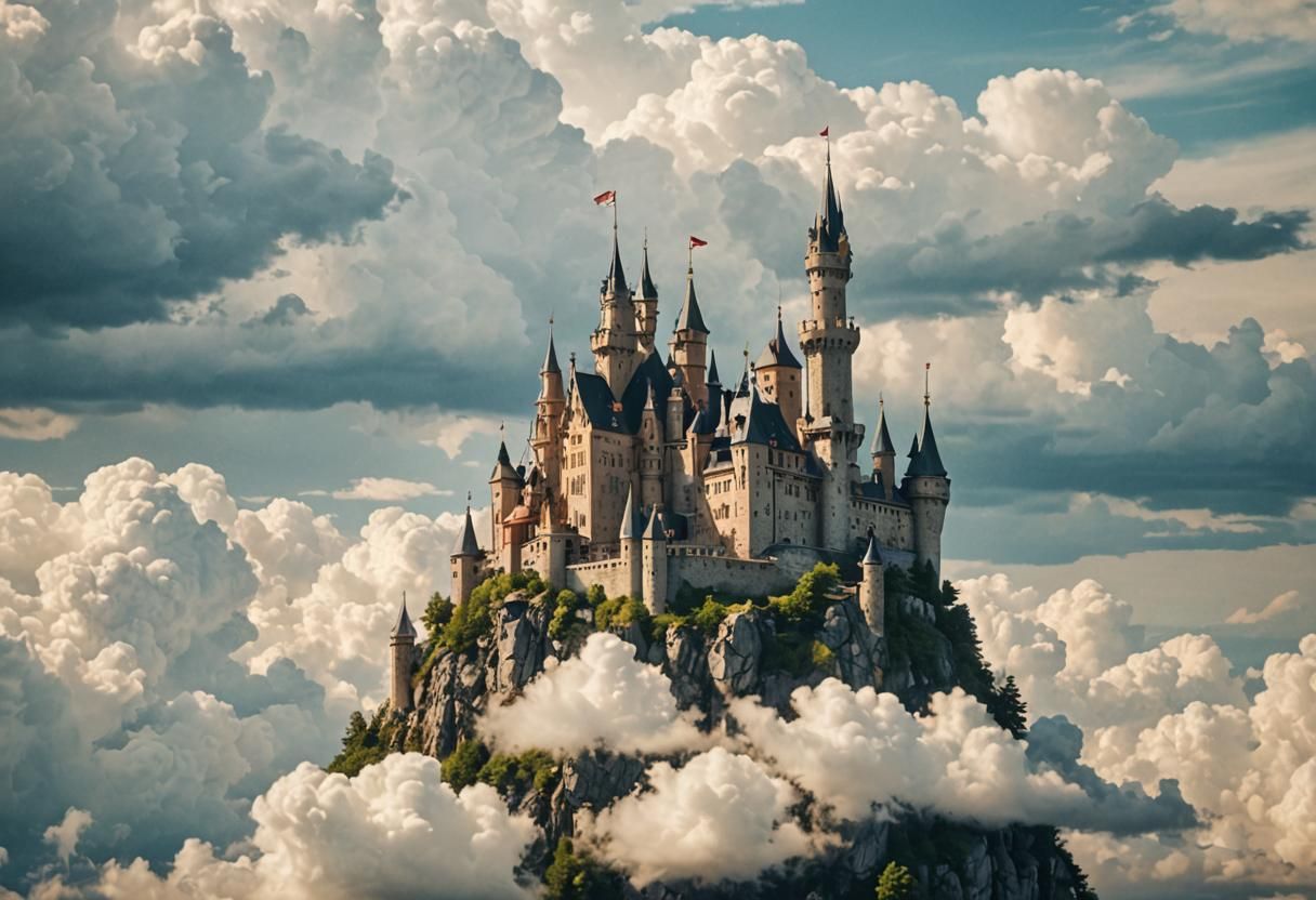 Magnificent Floating Castle in the Sky: Award-Winning Photo