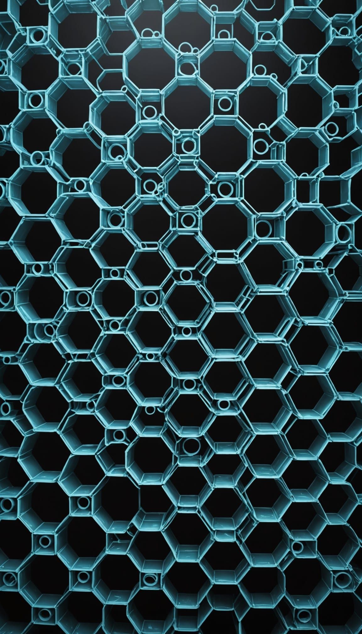 Hexadecimal Code Transforms into Flowing Water