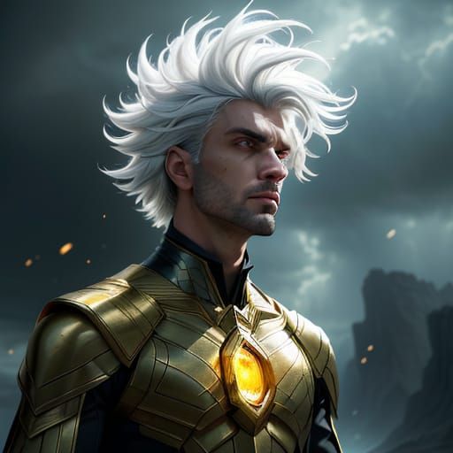 Hyper-Realistic Portrait of a Menacing Figure in a Desolate ...