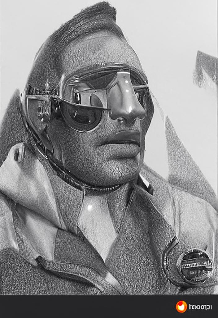 Retro Space Captain in Tomorrow's World