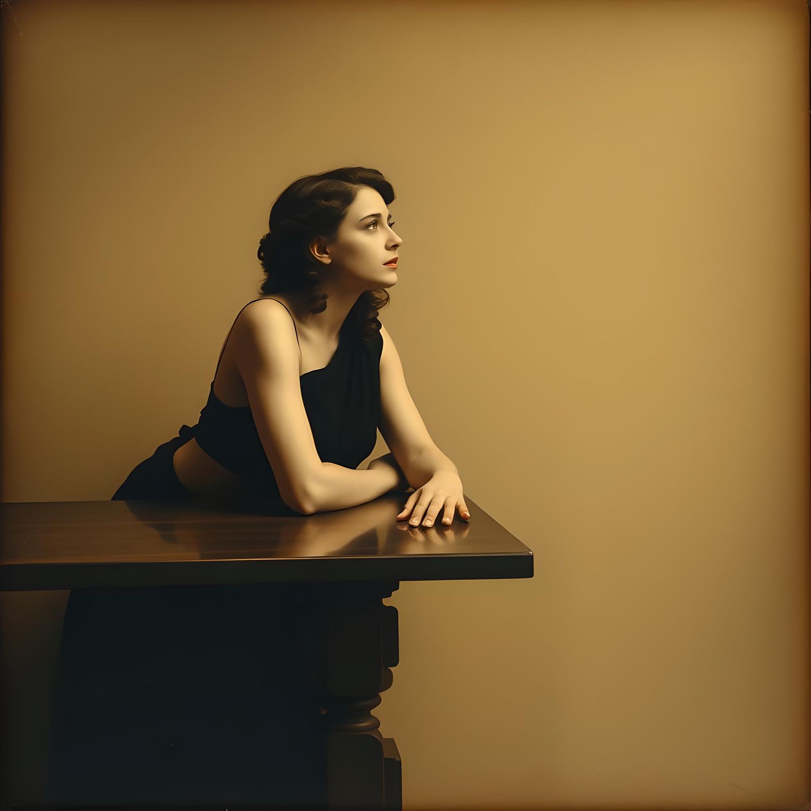 Reimagined: Eugène Carrière’s “Woman Leaning on a Table”