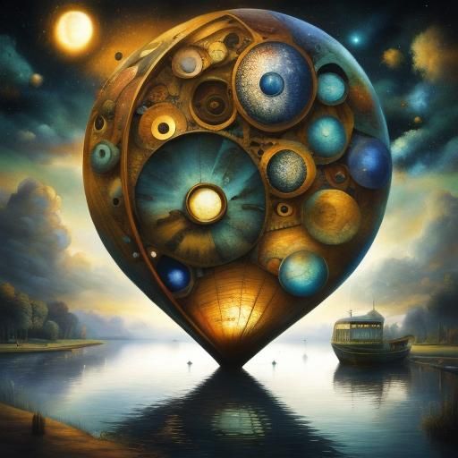 Surreal Vespertine Dreamscape in DreamShaper Style