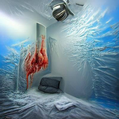 Desolate Room Depicting Cold Death