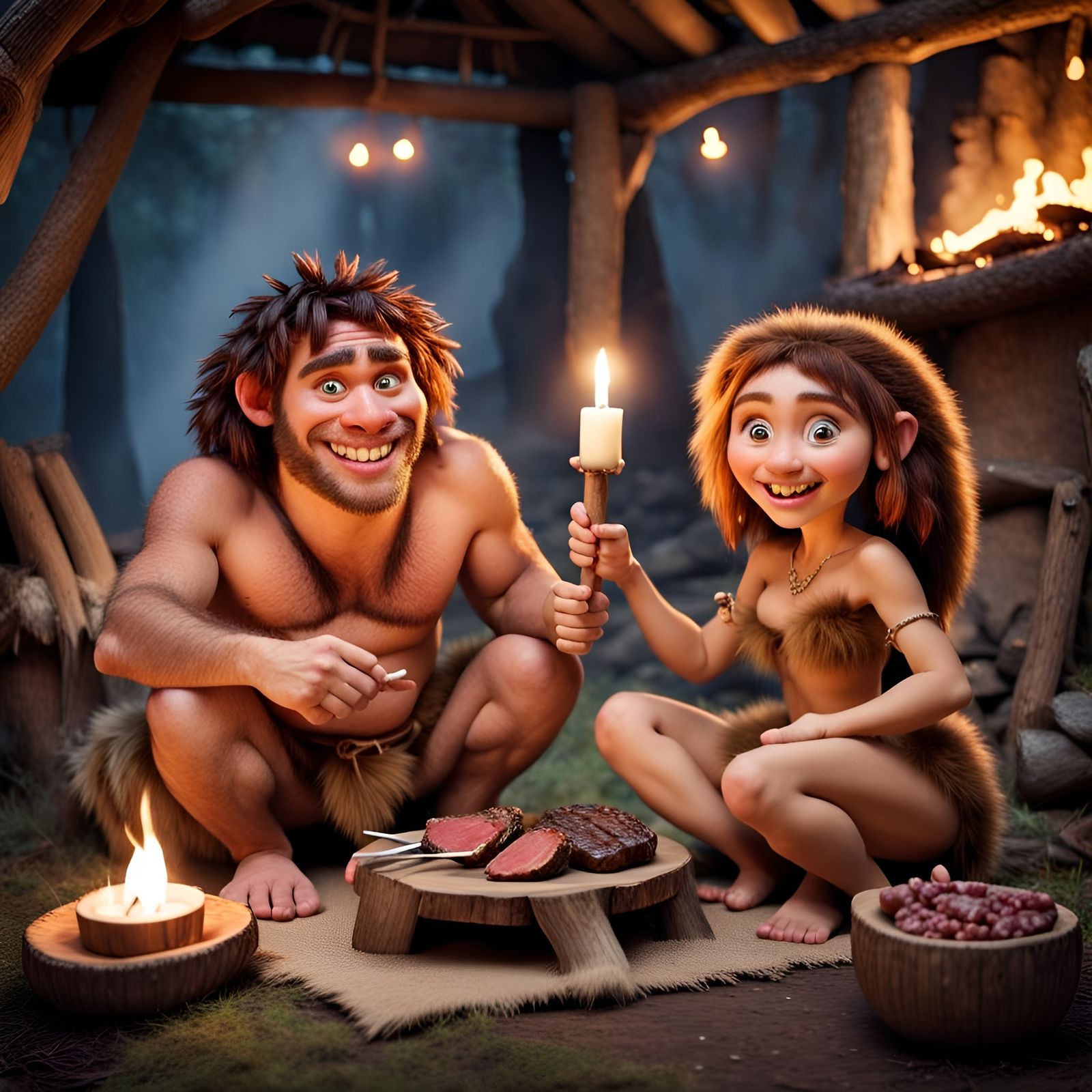 Cromagnon Date Night!