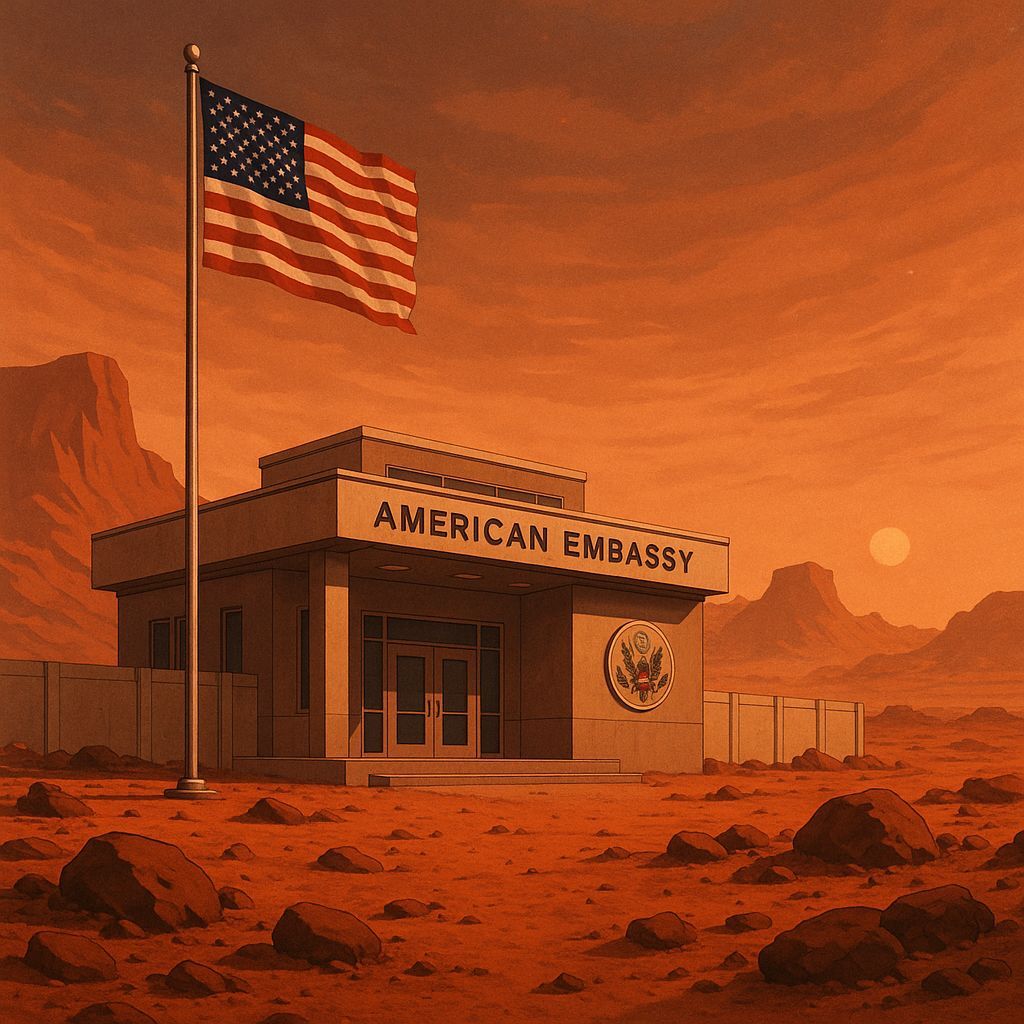 American Embassy on Mars