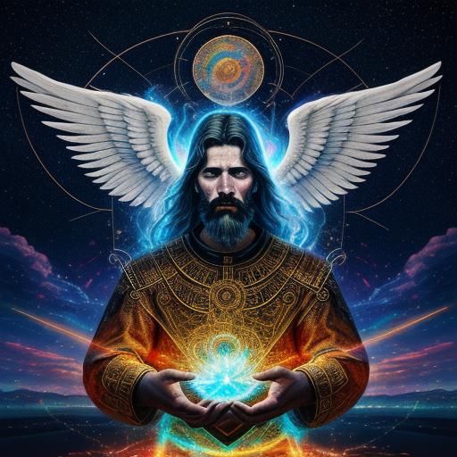 Cosmic Hipsters: A Holographic Astral Illustration