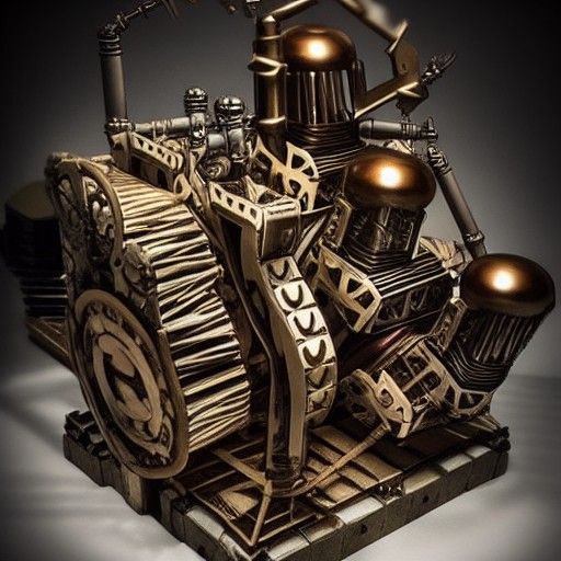 Attack on Titan Steampunk Engine
