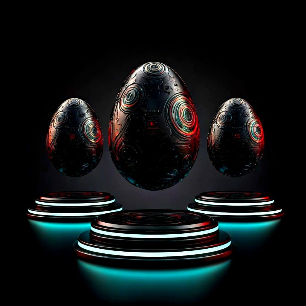 Cybernetic Easter Egg Hunt Alt Design