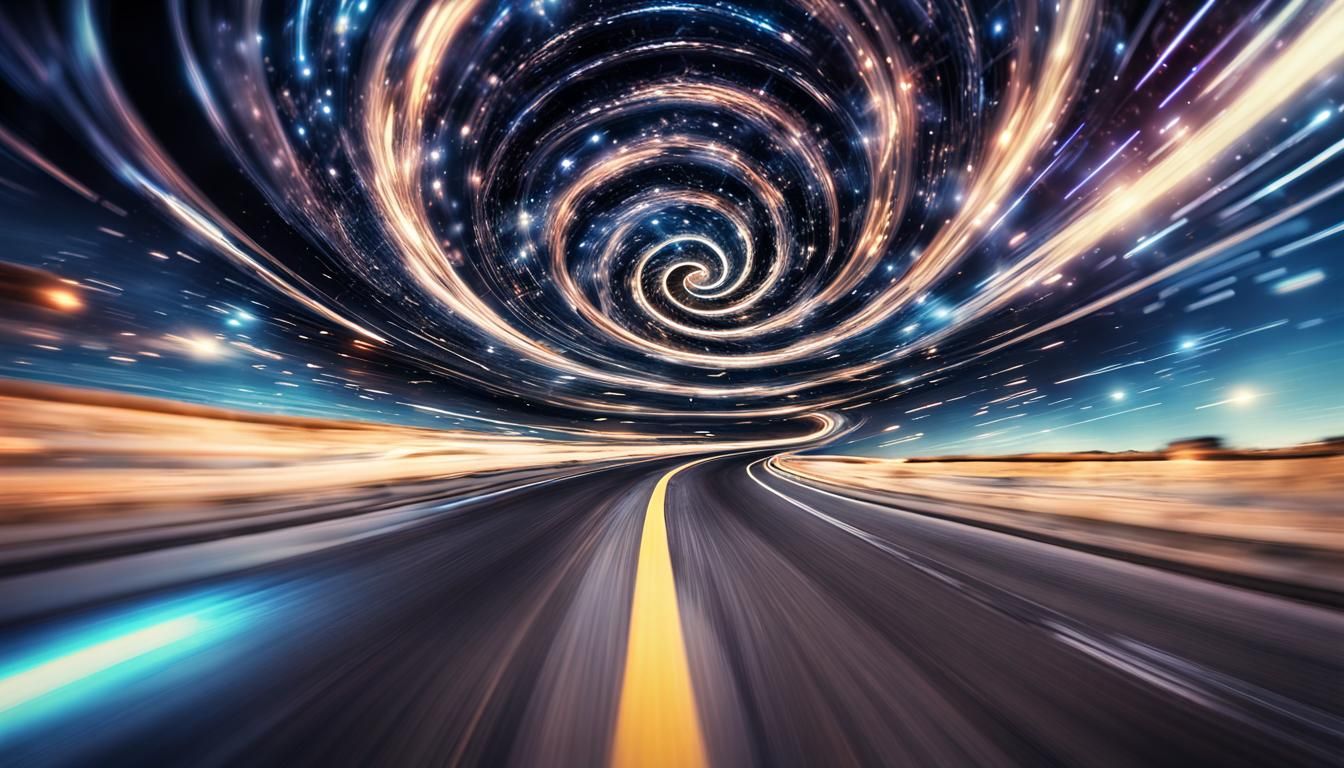 Cosmic Space Racer on Hyper Reality Highway