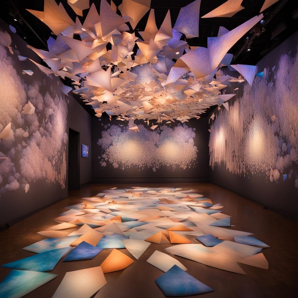 "Ephemeral Dreams Unveiled: A Digital Showcase", First & Last Cliché, N°1&N°5/5.