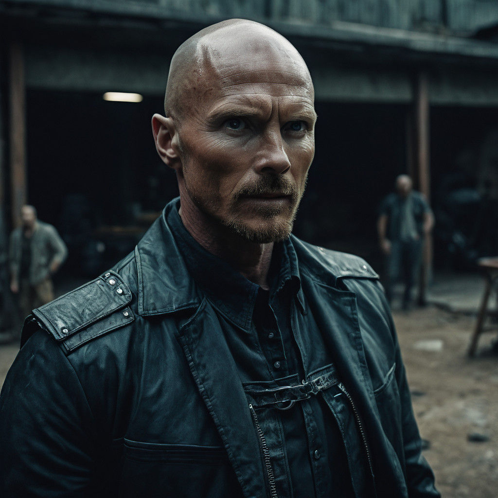 Luke Goss as Ace Austin in a Cinematic Film Still
