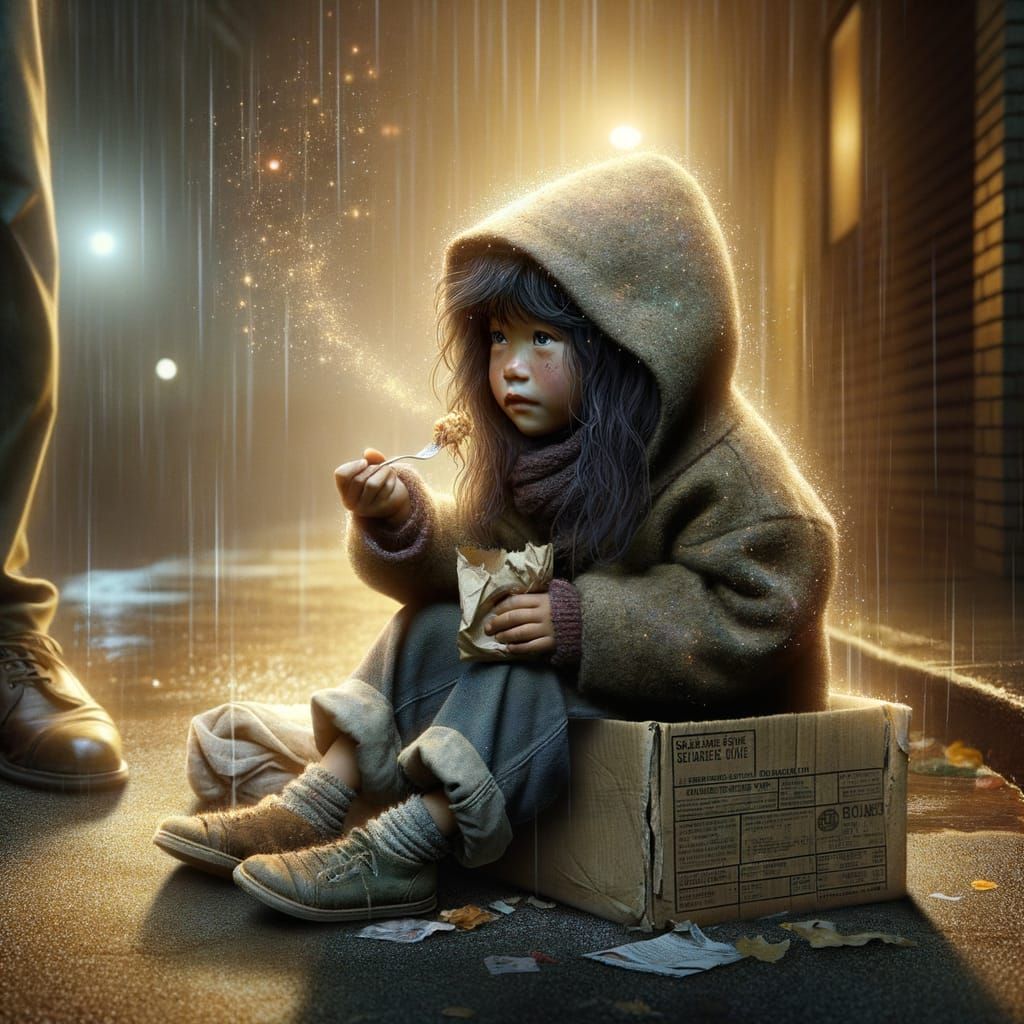 Help children in need. Don't walk by.