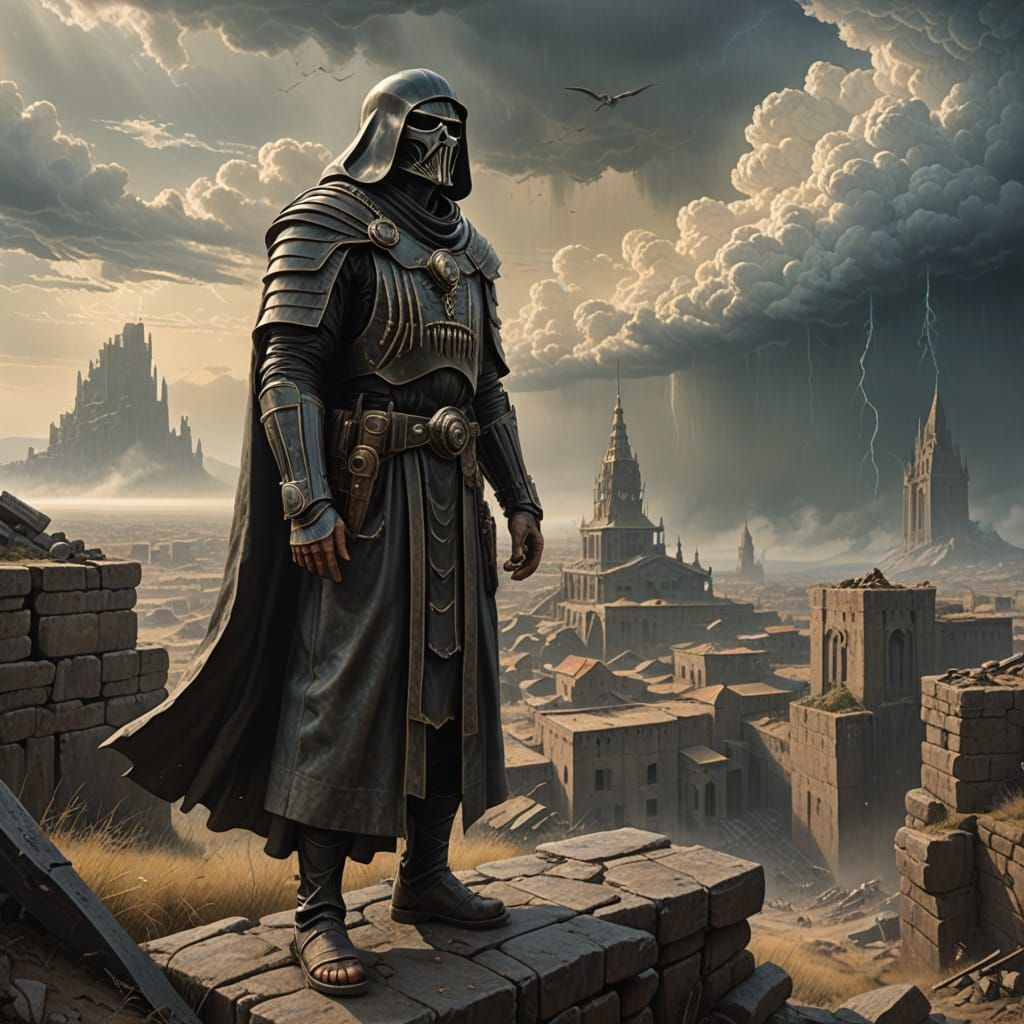 Ethereal Watchman Warns of Impending Doom