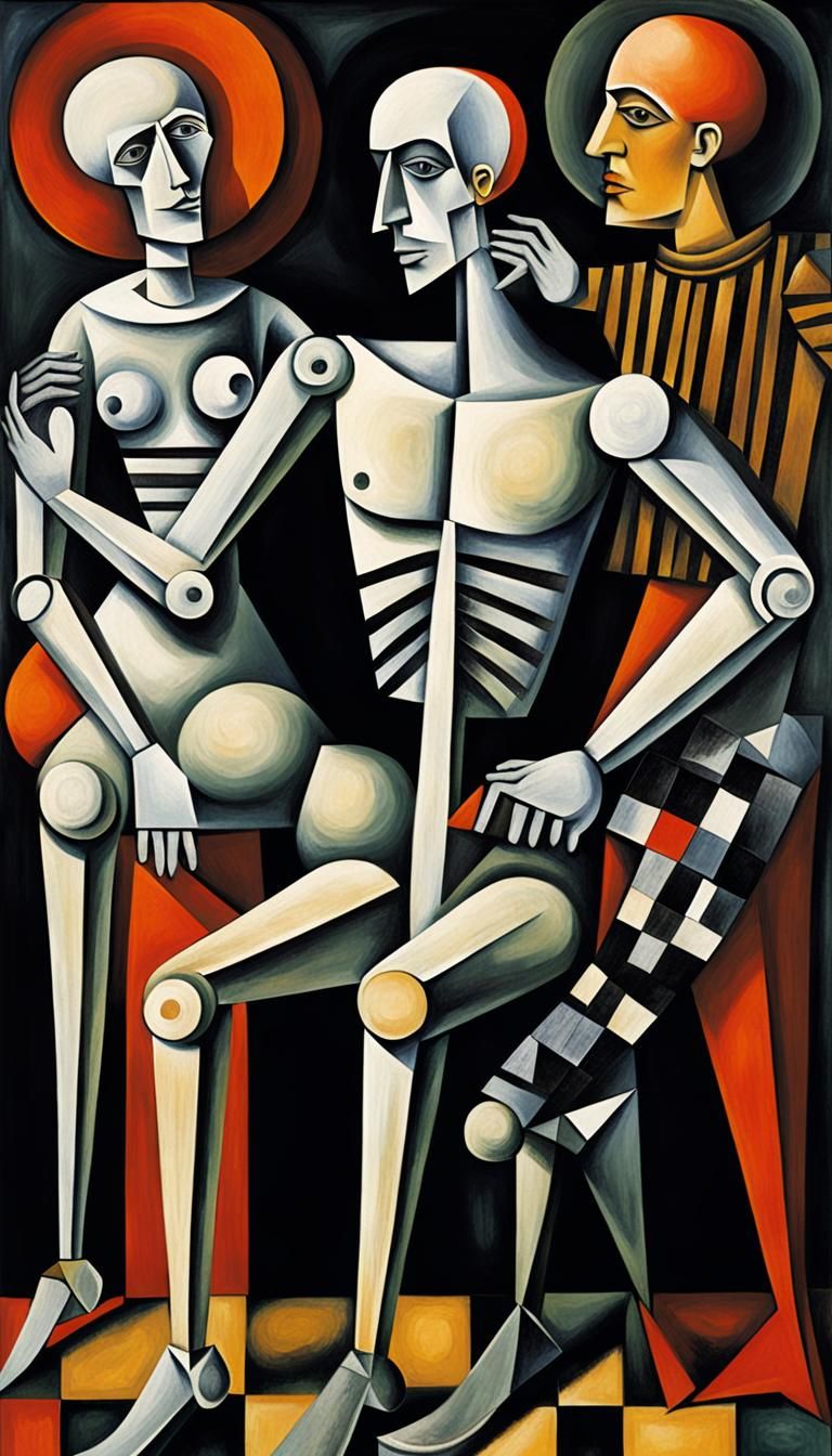 Cubist Dance Macabre: Exploring Dissociative Identity