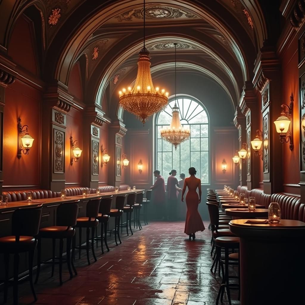 Luxurious Roaring 20's Prohibition Nightclub