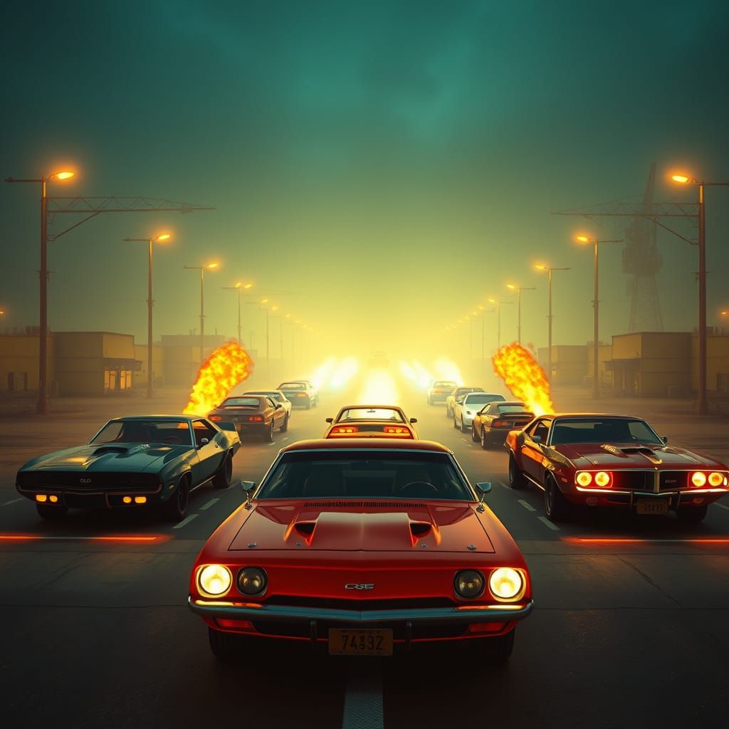 High-Octane Rebellion: Vice City Street Racing Showdown