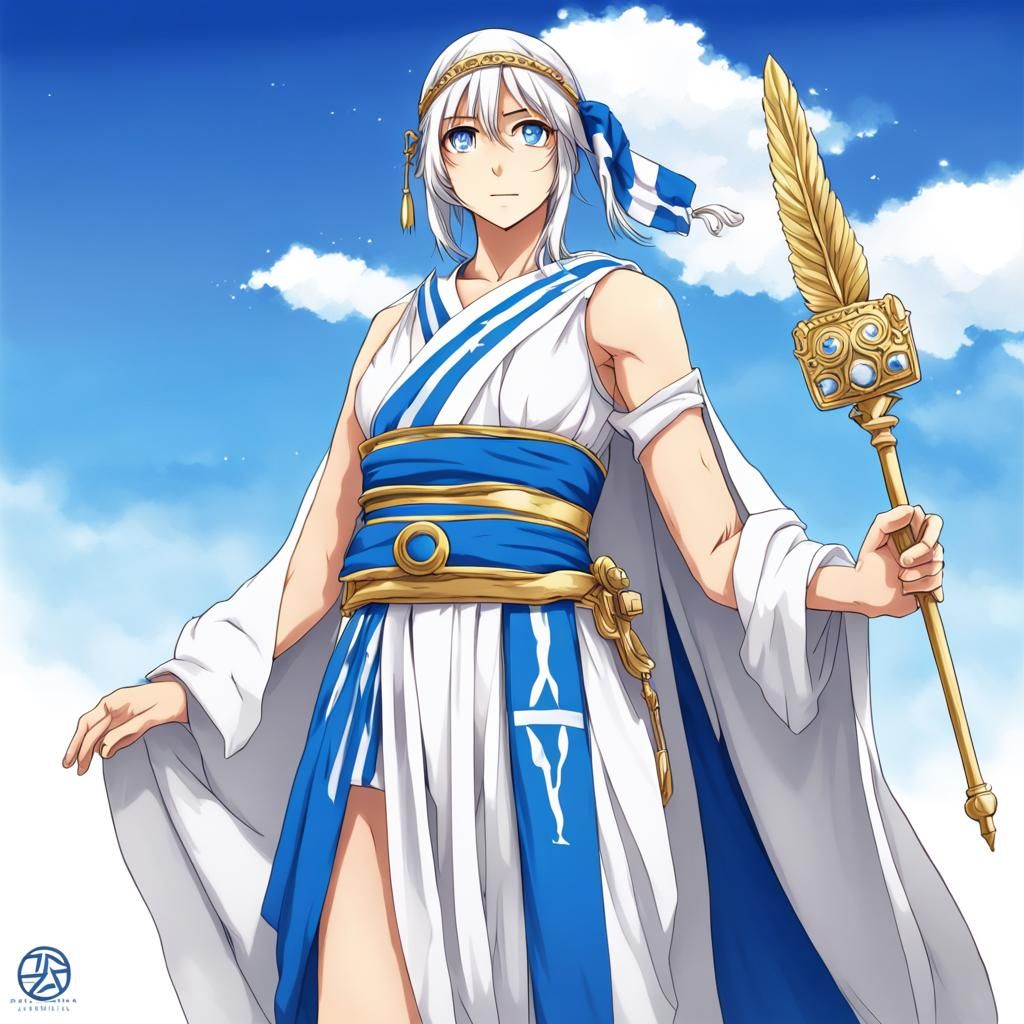 Hellenic Republic as Anime Character