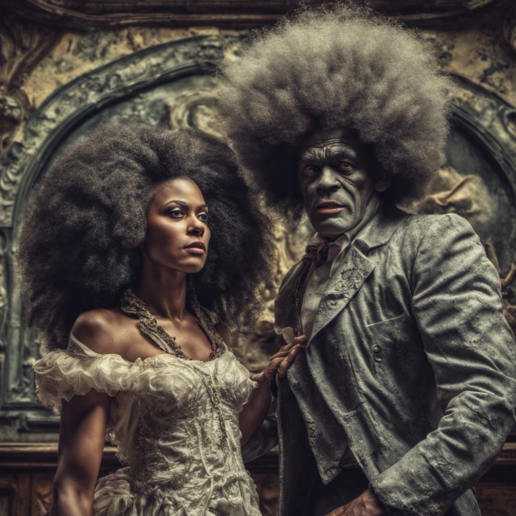 Blackenstein and his bride