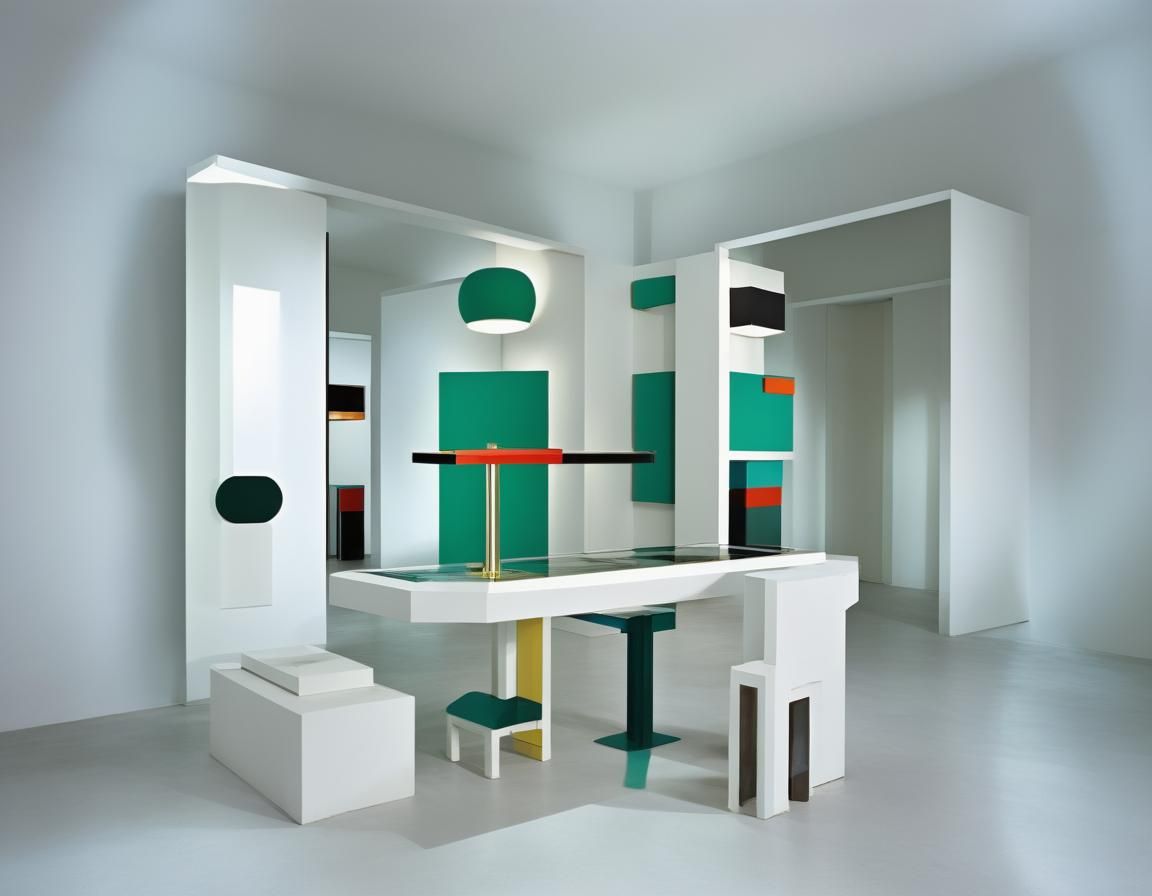 Memphis Style Design Inspired by Ettore Sottsass