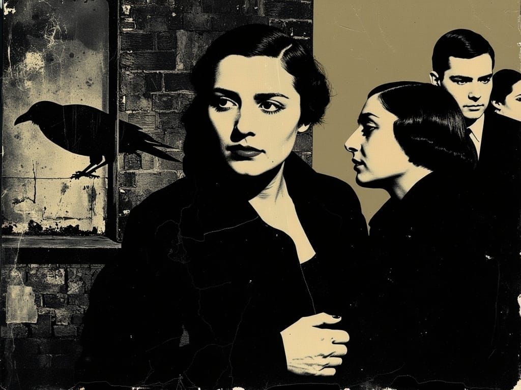 Noir Graphic Novel Scene: 1940s San Francisco