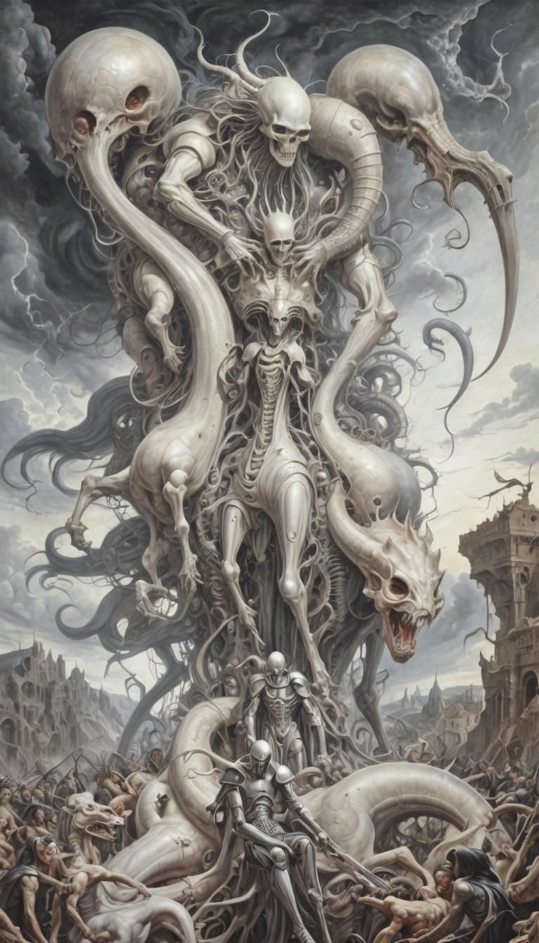 Death on a Pale Horse: A Surreal Vision