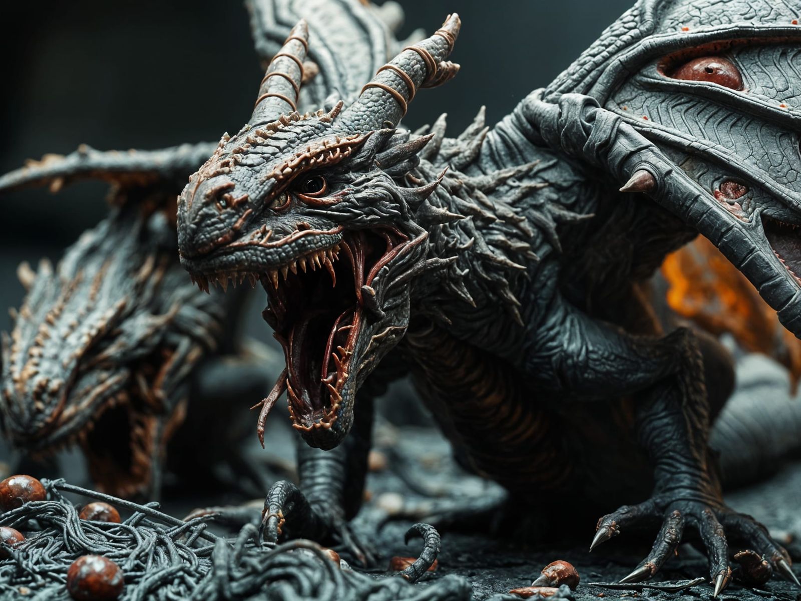 Zombie Dragon With Open Wounds Revealed