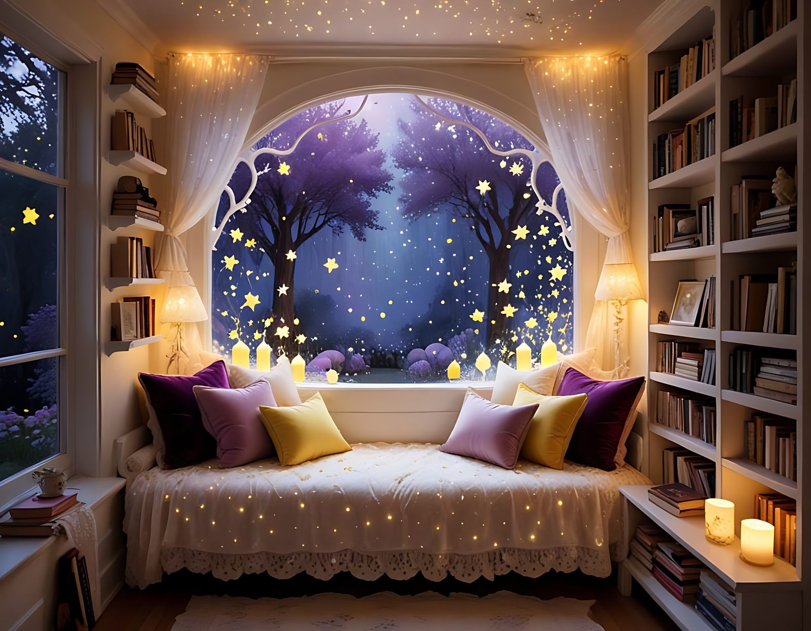 whimsical alcove