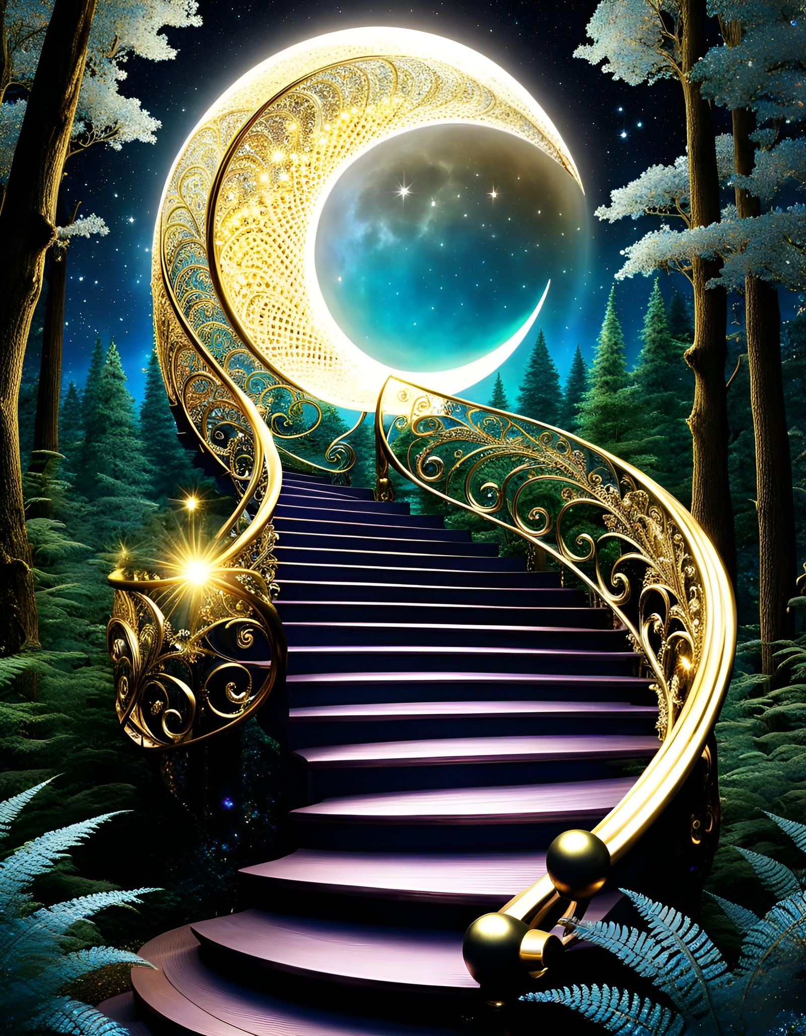 Staircase to the Moon