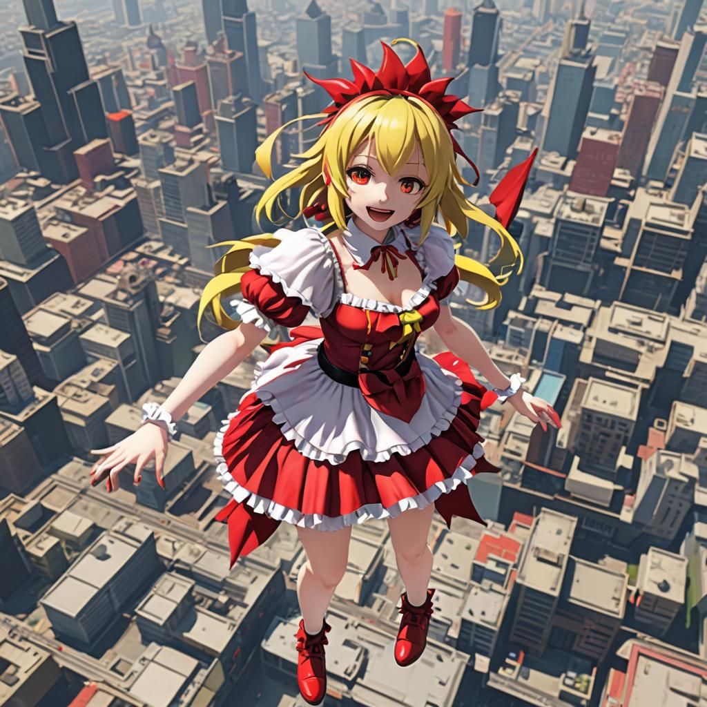 Giantess MMD Flandre