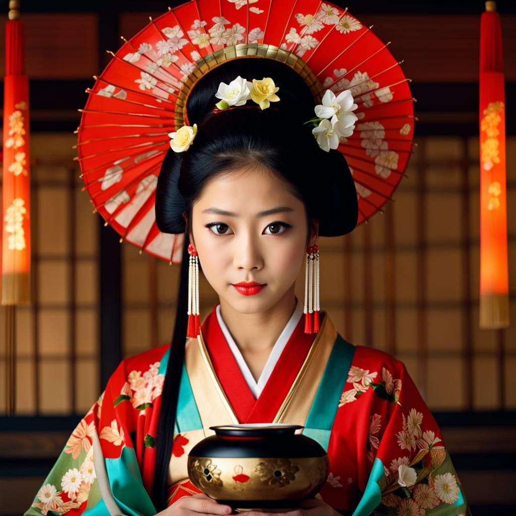 Japanese Tea Ceremony: A Fusion of Realism and Fantasy