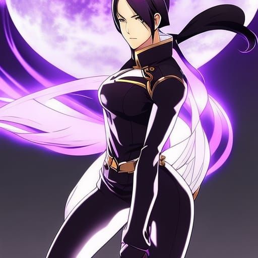 Angelina Zemo: Anime-Style Key Visual