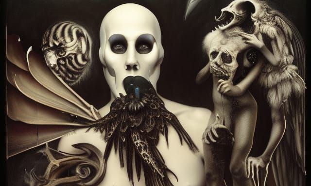 Dark Blackness: A Study in Fantasy Art