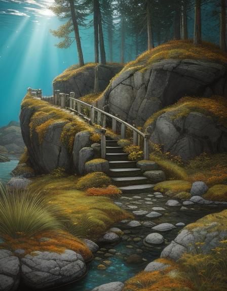 Egle, Mythic Queen on Amber Stairs