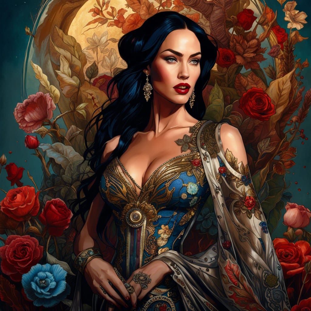 Megan Fox in evening dress